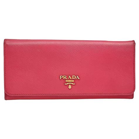 pink prada wallet with bow|prada pink saffiano wallet.